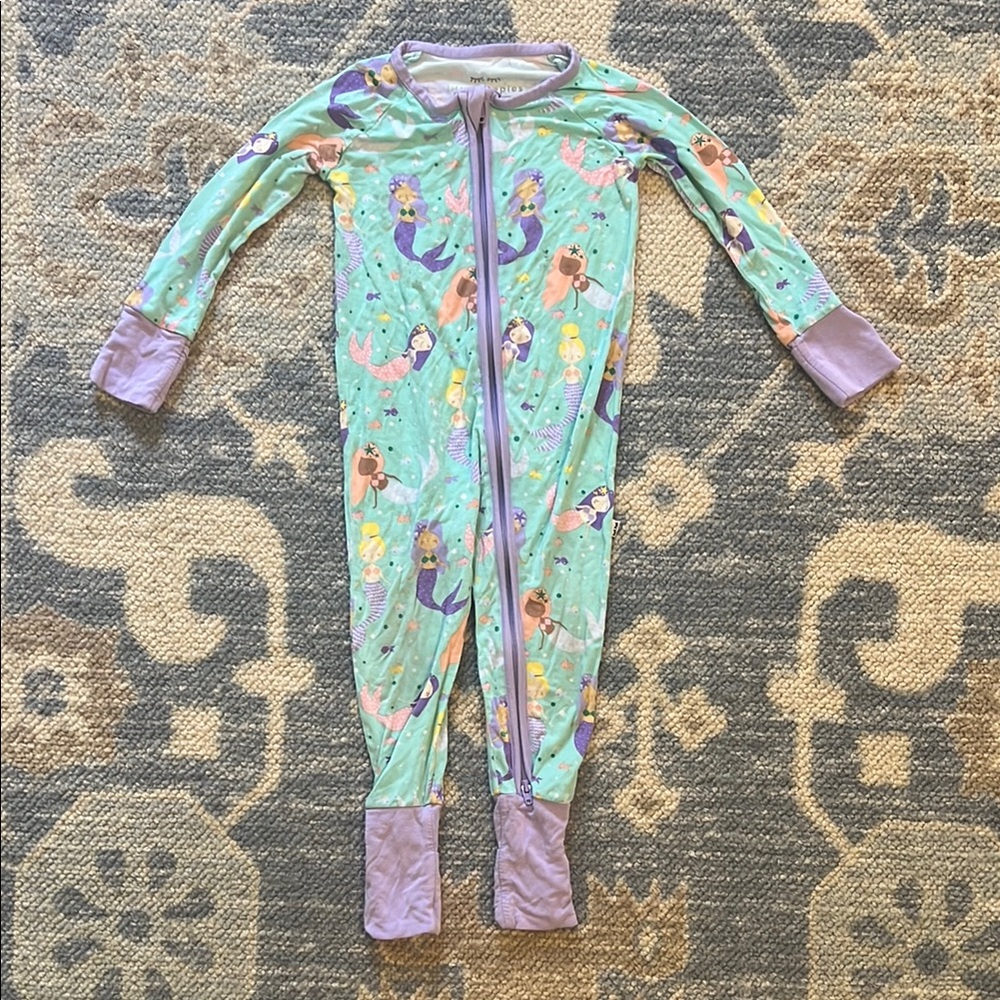 Little Sleepies Mermaid Zippy One Piece Pajama